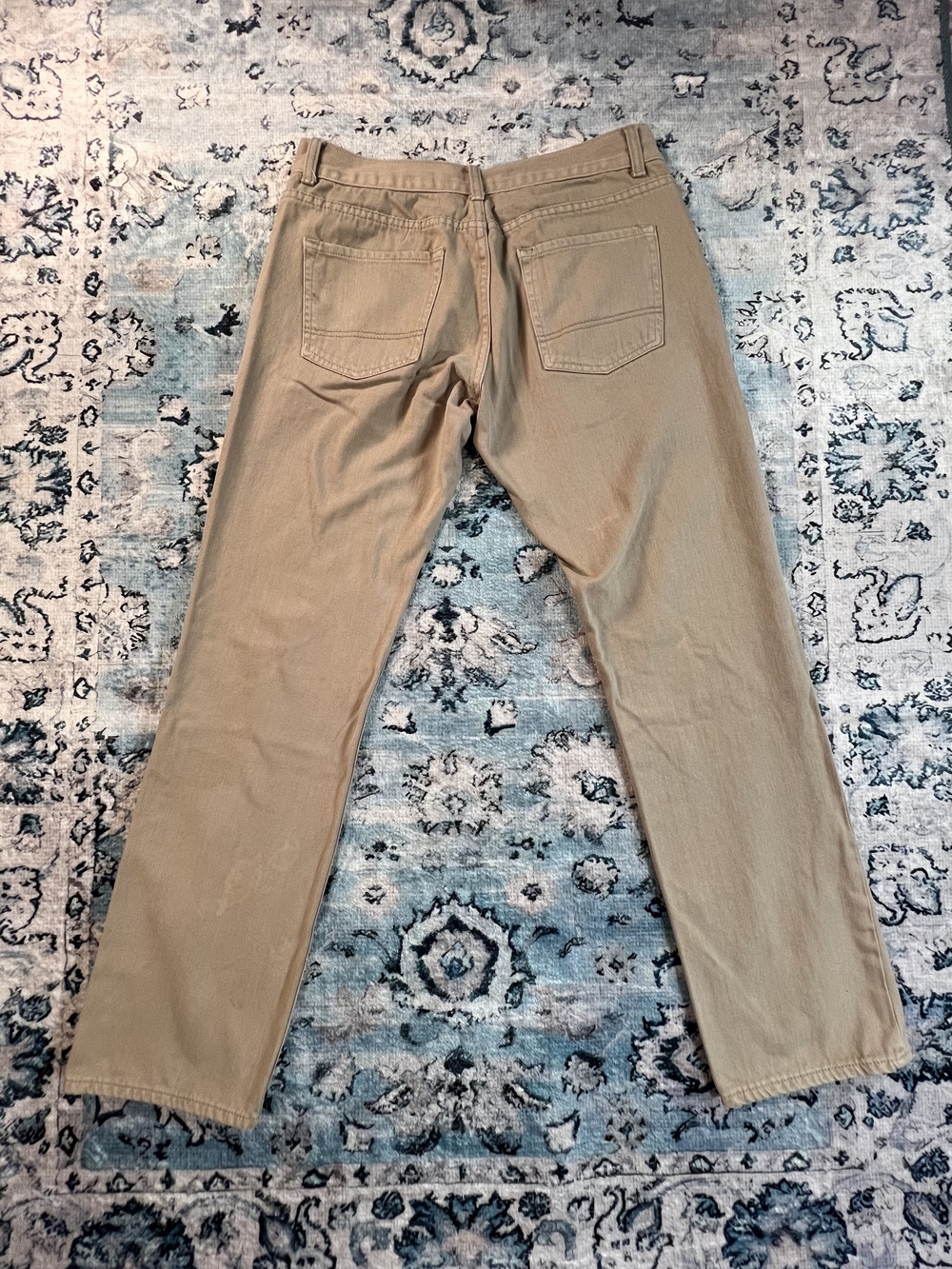 Indigo People Men Olive Straight-Leg Pants 32Wx32L - Picture 9 of 11